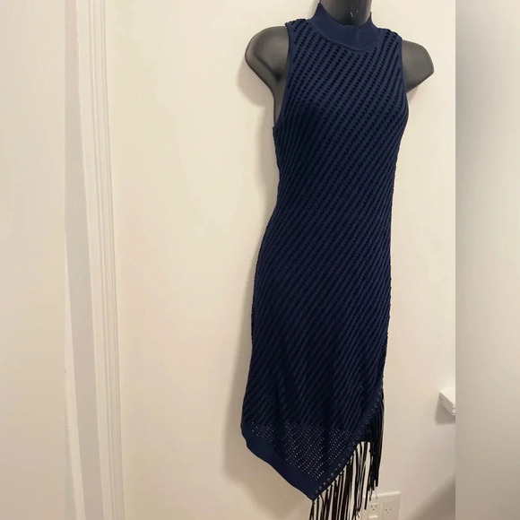 Jonathan Simkhai  Chelle Fringe Mini Dress - Picture 8 of 9